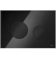 Панель смыва для унитаза TECE TECEloop стекло черное клавиши черные 9240657