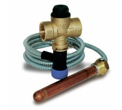 Защитный термоклапан Watts STS20.S 97 °C 2000 мм 10027618