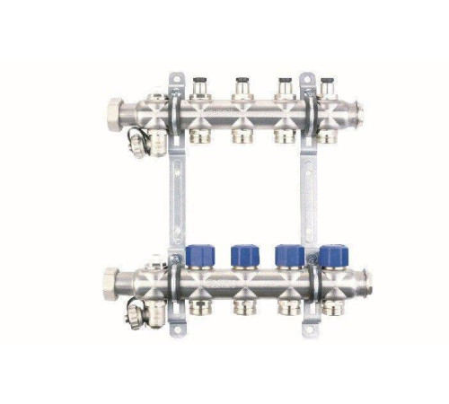 Коллекторная группа HOGERM 1 на 7 контуров 3/4 с вентилями i0207