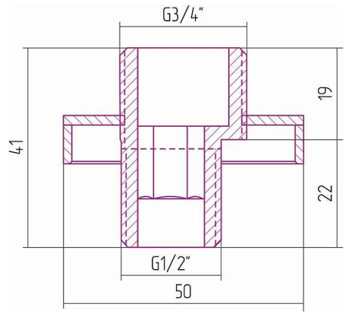 Отражатель с эксцентриком Сунержа TUBE комплект черный матовый 31-1507-0000