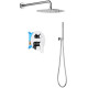 Душевой комплект 3 в 1 Aquanet Бетта 2 режима хром AQ1172CR