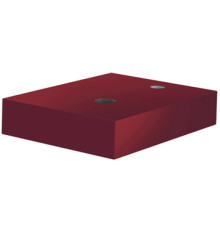 Подстолье для раковины Kludi Esprit 405x312x80 мм бордо 56CM142