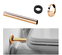 Набор для подключения скрытого бачка Kerasan к напольному унитазу d 40 мм золото 755291oro