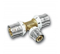 Тройник переходной SANHA 3fit-Press 25130 20x2.0-16x2.0-20x2.0 мм ВПр 125130201620