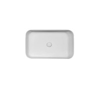 Раковина накладная Kerasan Tribeca 70х43 см без отверстия белый матовый 460230