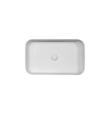 Раковина накладная Kerasan Tribeca 70х43 см без отверстия белый матовый 460230