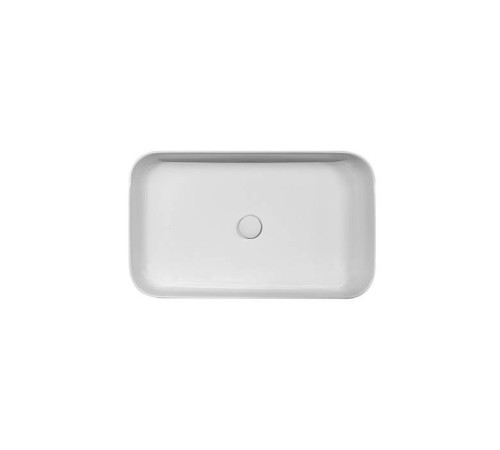 Раковина накладная Kerasan Tribeca 70х43 см без отверстия белый матовый 460230