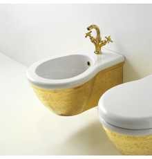 Биде подвесное Globo Paestum 57х38 см 1 отверстие Marble A04 PAS10.A04