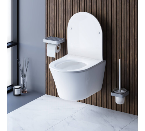 Унитаз подвесной безободковый AM.PM Skyline с сиденьем микролифт DX35C1700SC