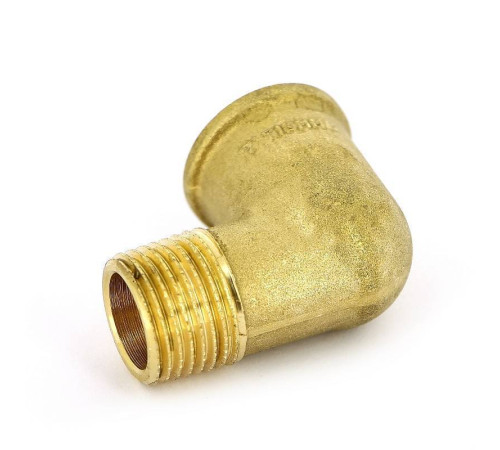 Угольник НВ Tiemme 1/2 латунь 1500004