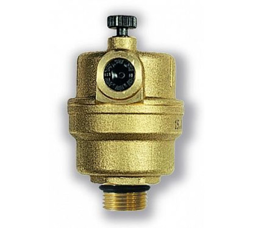 Воздухоотводчик автоматический поплавковый Watts MICROVENT MKV15R/N 1/2 с запорным клапаном 10004984