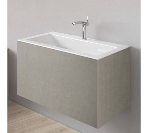 Раковина встраиваемая сверху Bette Loft 80х49.5х10 см стальная A230-000