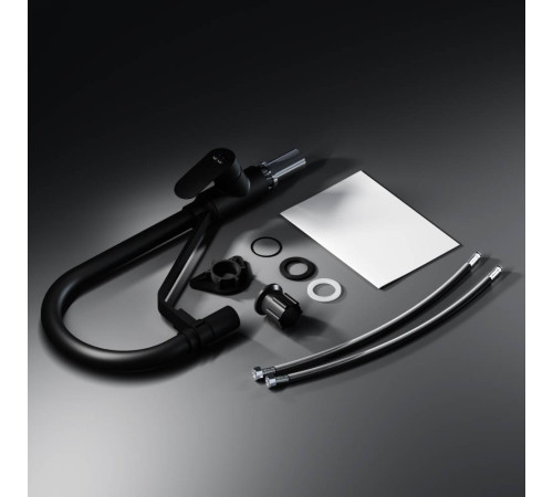 Смеситель для кухни AM.PM Like с каналом для питьевой воды и гибким изливом F8007822