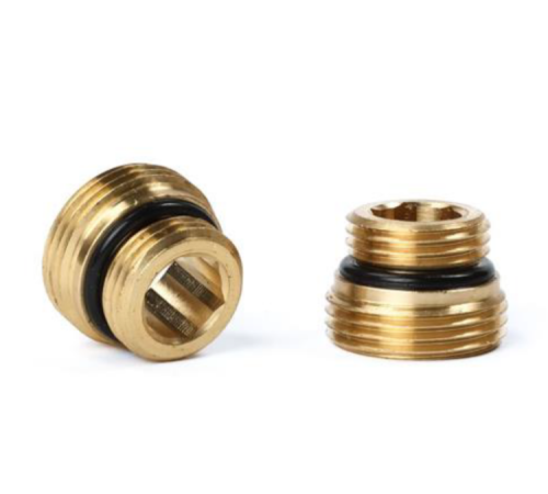 Комплект ниппелей резьбозажимных REHAU 3/4 x 1/2 Н ЕК-Н с уплотнением (2 шт) 12407113001