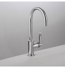 Смеситель для раковины Gattoni MD на 1 отверстие ручки Pella с донным клапаном хром MD120/20C0