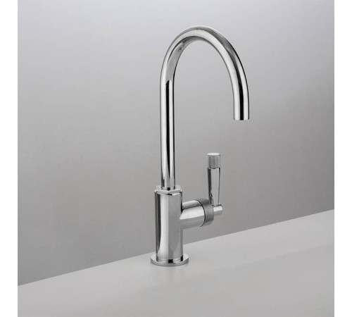 Смеситель для раковины Gattoni MD на 1 отверстие ручки Pella с донным клапаном хром MD120/20C0