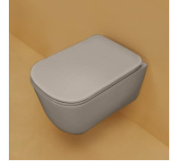 Унитаз подвесной Kerasan Tribeca 54х35 см безободковый орех Nocciola 511481