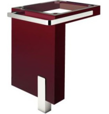 L-образное подстолье для раковины Kludi Esprit 660x500x500 мм бордо 56LS542