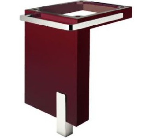L-образное подстолье для раковины Kludi Esprit 660x500x500 мм бордо 56LS542