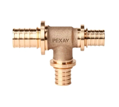 Тройник REHAU RAUTITAN RX+ с уменьшенным боковым и торцевым проходами 32-25-20 14570893001