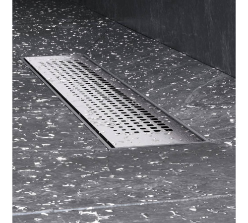 Трап для душа линейный AM.PM PrimeFlow универсальный затвор Cut Gradient 40 см W02SC-P11-040-01SB