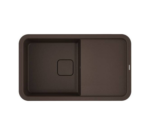 Кухонная мойка Omoikiri Tasogare 86-DC Artgranit 86x51 см темный шоколад 4993468