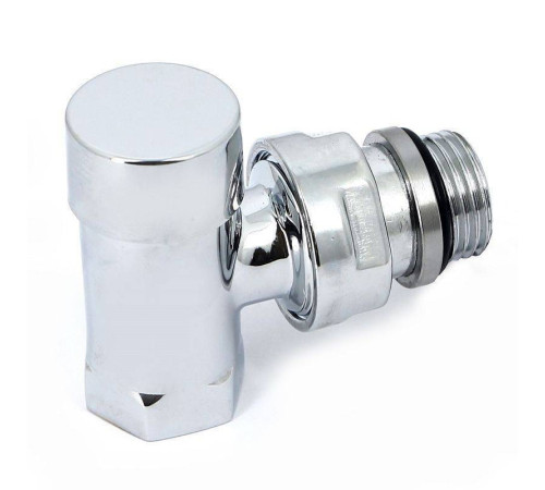 Вентиль обратный Carlo Poletti Compact угловой НВ 1/2 хром V150410B