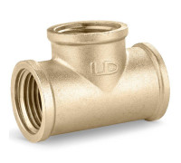 Тройник латунный LD Pride 1 ВР-ВР-ВР LD.65.514.25