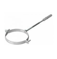 Крепление к стене Krats 100 мм металлическое белое KS-100