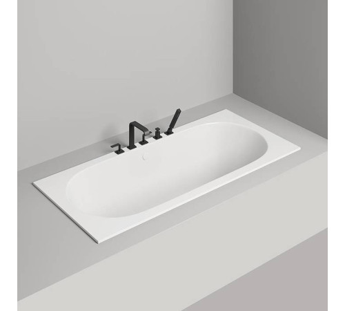 Ванна встраиваемая Salini Ornella Axis 180 180 х 80 х 60 см S-Stone белый матовый 103421M/23101H