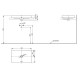 Раковина TOTO TR 60x38 см полувстраиваемая без отверстия белый L4716RE#XW