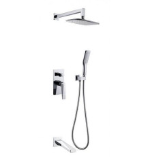 Душевой комплект встраиваемый Boheme Venturo хром 374-2
