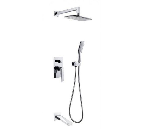 Душевой комплект встраиваемый Boheme Venturo хром 374-2