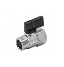 Кран шаровой ELSEN MINI полнопроходной прямой 1/4 НВ PN 40 ручка-бабочка EV93.1414