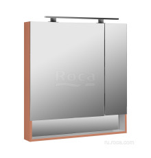 Зеркальный шкаф Roca The Gap Original 800 мм LED розетка терракота ZRU9307842