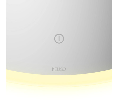 Зеркало с подсветкой Keuco Plan круглое D 800 мм с обогревом 07833000800