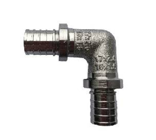 Угольник REHAU RAUTHERM S 90° 17 мм хромированная латунь 12588973002