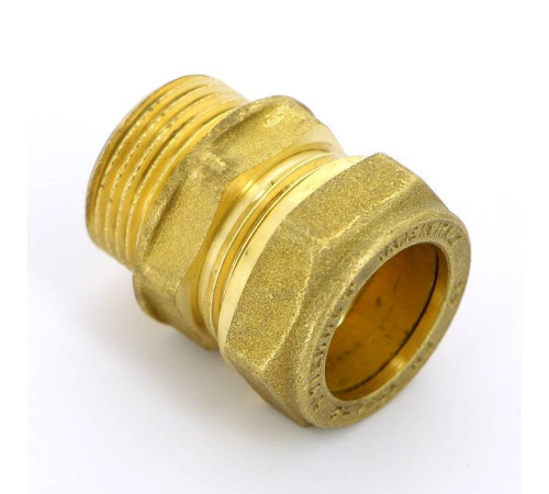 Муфта компрессионная Tiemme 1100 22х3/4 наружная резьба 1100002