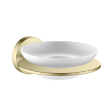 Мыльница Aquanet Оберон шлифованное золото AQ4203BG