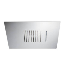 Верхний душ Newform Head Showers 40х40 см квадратный потолочный 2 режима хром 685.21.018