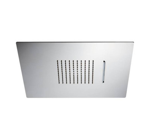 Верхний душ Newform Head Showers 40х40 см квадратный потолочный 2 режима хром 685.21.018