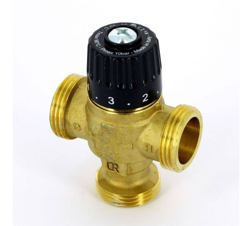 Клапан термосмесительный Uni-Fitt 1 30-65°C Kvs 2.3 смешение в центр 353G2440