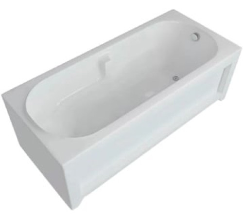 Ванна акриловая 1Marka Ley 170 см с фронтальным экраном правая LEY170-0000057