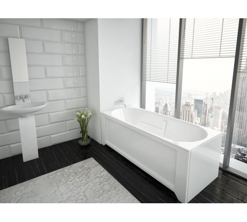 Ванна акриловая 1Marka Ley 170 см с фронтальным экраном правая LEY170-0000057