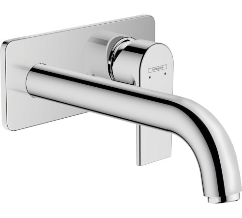 Смеситель для раковины Hansgrohe Vernis Shape настенный комплект 71578000/13622180