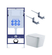 Комплект инсталляция с унитазом Aquatek Либра New (INS-0000012, KKI-0000002, AQ0530N-00) ЛИБРА N KKI2