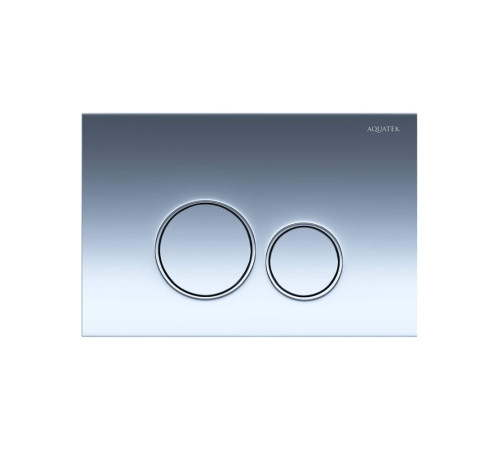 Панель смыва Tops Pneumo S круглые клавиши хром PNS-0000012