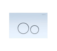 Панель смыва Tops Pneumo S круглые клавиши белый глянец PNS-0000011