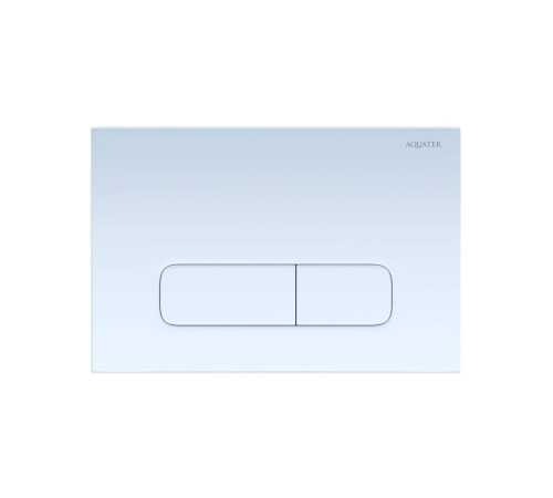 Панель смыва Berges Pneumo S белая глянец PNS-0000006