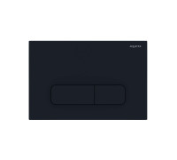 Панель смыва Tops Pneumo S прямоугольные клавиши черный матовый PNS-0000010